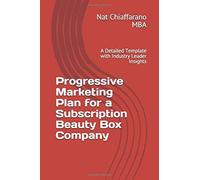 Progressive Marketing Plan for a Subscription Beauty Box Company A Detailed Temp