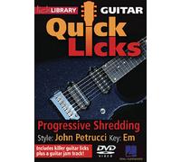 Progressive Shredding - Quick Licks: Style: John Petrucci; Key: Em