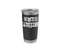 Progresso folle Bicchiere termico in acciaio inox doppia parete