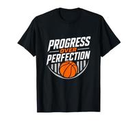 Progresso Prima della Perfezione - Motivazione Basket Maglietta