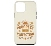 Progresso verso la perfezione, natura motivazionale, fiori da sole Custodia per iPhone 12 mini