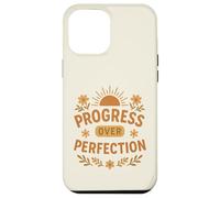 Progresso verso la perfezione, natura motivazionale, fiori da sole Custodia per iPhone 12 Pro Max