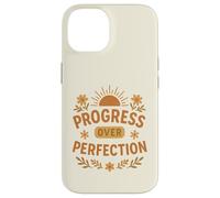 Progresso verso la perfezione, natura motivazionale, fiori da sole Custodia per iPhone 14
