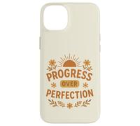 Progresso verso la perfezione, natura motivazionale, fiori da sole Custodia per iPhone 14 Plus