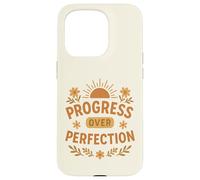 Progresso verso la perfezione, natura motivazionale, fiori da sole Custodia per iPhone 15 Pro