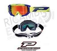 Progrip 3200 fl-32 occhiale maschera cross enduro motard moto LENTE SPECCHIATA