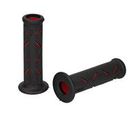 PROGRIP 717 Doppio Densità Maniglie IN Gomma Aperto Nero/Rosso