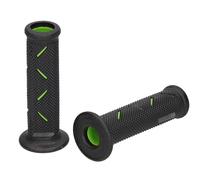 Progrip 717 Manopole Double Density Aperte Nero/Verde
