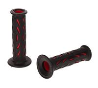 PROGRIP 724 Doppio Densità Maniglie IN Gomma Aperto Nero/Rosso