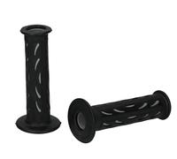 Progrip 724 Manopole A Doppia Densità Aperte Nero/Gru