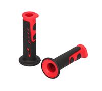 PROGRIP 725 Doppio Densità Maniglie IN Gomma Aperto Nero/Rosso