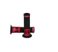 PROGRIP 728 Maniglie Manopole Manubrio Grip Aperto Nero/Rosso