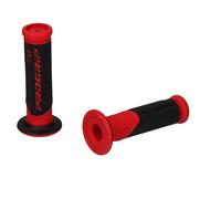 PROGRIP 732 Doppio Densità Strada Maniglie IN Gomma Nero/Rosso