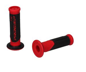PROGRIP 732 Doppio Densità Strada Maniglie IN Gomma Nero/Rosso
