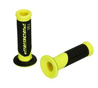 Progrip 732 Manopole Stradali Double Density Nero/Giallo Neon