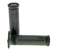 ProGrip 732 Road - Manopole in gomma per manubrio, Ø 22 mm, colore: Nero/Titanio