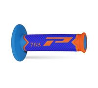 PROGRIP 788 COPPIA MANOPOLE MOTO CROSS ENDURO ARANCIO FLUO BLU