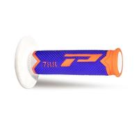 PROGRIP 788 COPPIA MANOPOLE MOTO CROSS ENDURO ARANCIO FLUO BLU BIANCO