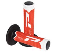 PROGRIP 788 COPPIA MANOPOLE MOTO CROSS ENDURO BIANCO ROSSO NERO