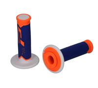 PROGRIP Manopole Mx 788-284 - Tripla Densità - Arancio/Blu/Bianco