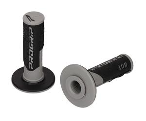 Progrip 801 Double Density Offroad Manopole In Gomma Per Manubrio Grigio/Nero