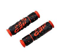 PROGRIP 801766067661, MANOPOLE MTB Rosso/NE. 953 Unisex-Adult, Nero, Taglia Unica