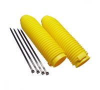 Progrip Kit a Soffietto 2 Pezzo per Forcone 42-45mm Lunghezza 200-350mm Giallo