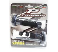 Progrip Manopole EVO 725 Nero Bianco 125Mm 22Mm 25Mm Chiuso