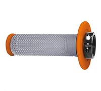 manopole cross enduro Progrip 708 doppia densit + 7 ghiere Lock On arancio