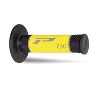 PROGRIP Manopole Mx 790-230 - Tripla Densità - Grigio/Giallo/Nero