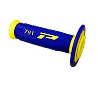 PROGRIP Manopole Mx 791-252 - Doppia Densità - Giallo Fluo/Blu