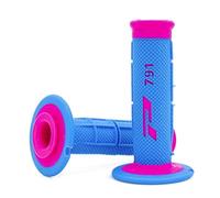 PROGRIP Manopole Mx 791-389 - Doppia Densità - Fuxia/Blu Senza