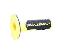 PROGRIP Manopole Mx 801-204 - Doppia Densità - Giallo Fluo/Nero