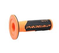 Progrip Manopole MX 801-296 – Doppia densità – Arancio fluo/nero