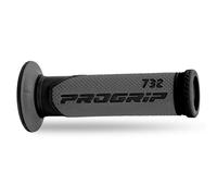 PROGRIP Manopole Progrip 732 Mm 22/25 - Carbon Gel - Nero - Aperte - 732-189-OE