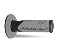 PROGRIP Manopole Progrip 801 Mm 22/25 - Doppia Densità - Nero/Grigio - 801-171