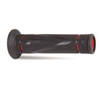 PROGRIP Manopole Progrip 838 Mm 22/25 - Doppia Densità - Rosso/Ne - 838-149-OE