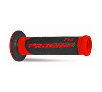 PROGRIP 732 Doppio Densità Strada Maniglie IN Gomma Nero/Rosso