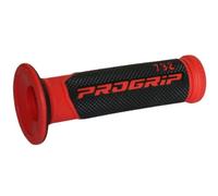 PROGRIP 732 Doppio Densità Strada Maniglie IN Gomma Nero/Rosso