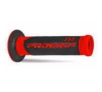 PROGRIP 732 Doppio Densità Strada Maniglie IN Gomma Nero/Rosso