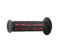 PROGRIP 724 Doppio Densità Maniglie IN Gomma Chiusa Nero/Rosso