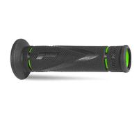 Manopole per moto a doppia densità chiuse Progrip Vert TU