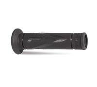 PROGRIP - Manopole Strada 838-298 - Doppia Densità Nero/Titanio senza Foro