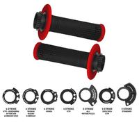 ProGrip Manopole Universali "708" nero/rosso 115mm