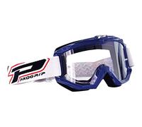 PROGRIP Occhiale 3201 con Lente Antigraffio Chiara, Blu