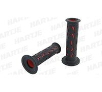 Progrip PA0724OERO02 MANOPOLE Articolo 724 MM 22/25 FORATE, Rosso/Nero