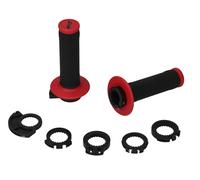Progrip Pro Presa 708 Maniglie Manopole Manubrio Grip Nero/Rosso