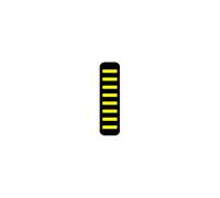 ProGuard Bolt On V1 - anteriore - adesivo - standard - giallo