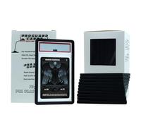 ProGuard Cards Paraurti PSA per lastre PSA, 10 pezzi, colore nero, per lastre PSA di grado standard, protezione per lastre PSA - TPU rigido, protezione perfetta a scatto, assorbimento degli urti
