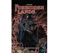Proibidden Lands: The Bloodmarch - Libro RPG di espansione con copertina rigida, Pubblicazione gratuita della lega, Espande il mondo delle terre proibite in una nuova area, nuova campagna, gioco di ruolo